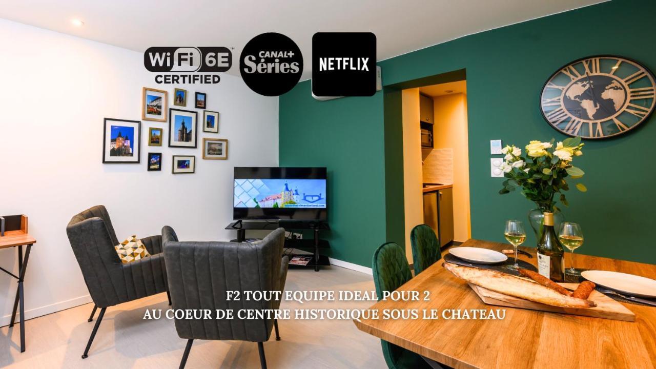 Cozy F2 40M2 Appartement Climatise Chateau モンベリアル エクステリア 写真